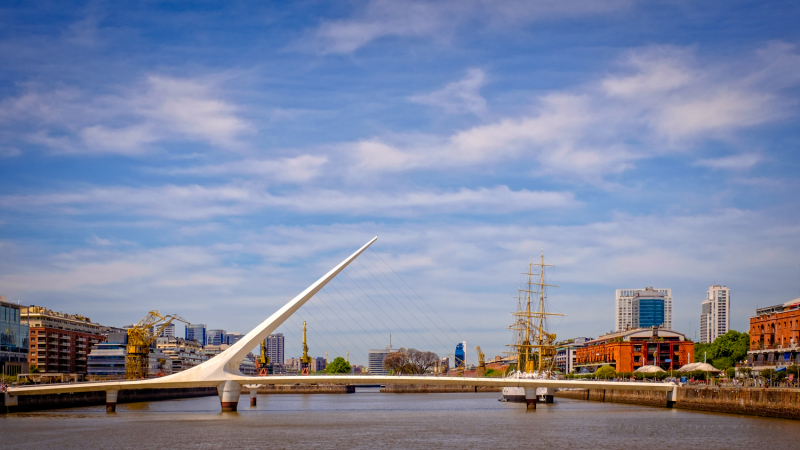 Puente de la Mujer, Buenos Aires