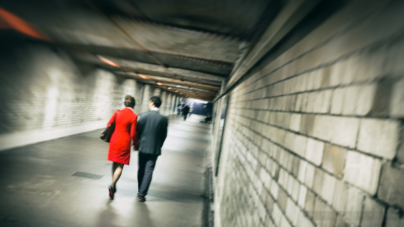 Woman in Red