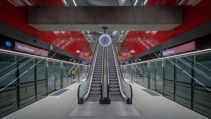 Nordhavn Metro Station