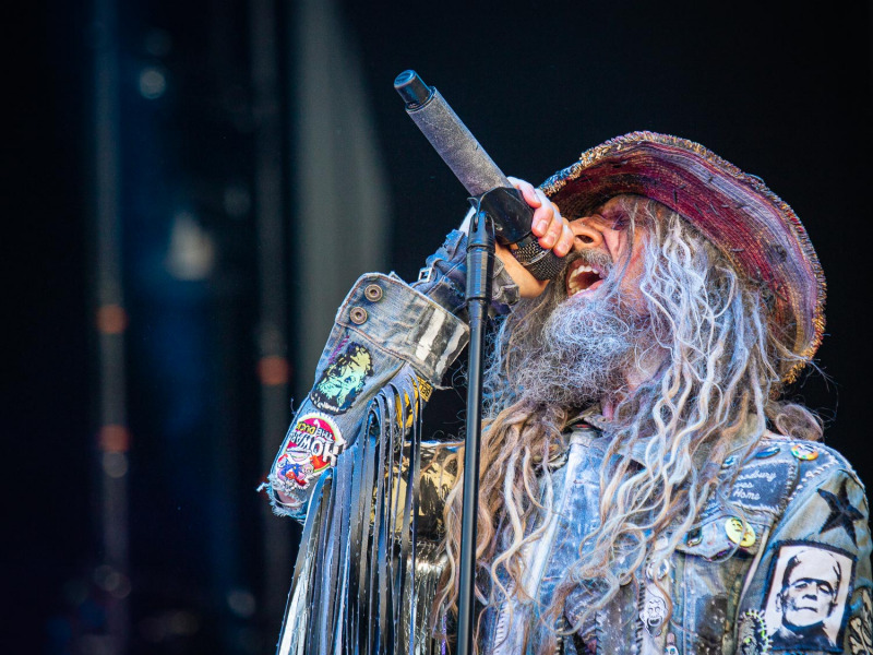 Rob Zombie live on stage at the 2019 Copenhell Metal Festival