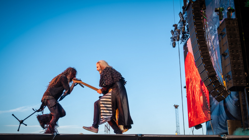 Rob Zombie live on stage at the 2019 Copenhell Metal Festival