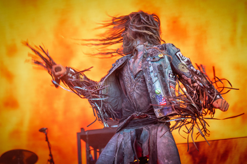 Rob Zombie live on stage at the 2019 Copenhell Metal Festival