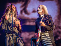 Rob Zombie live on stage at the 2019 Copenhell Metal Festival - here Rob Zombie and John 5